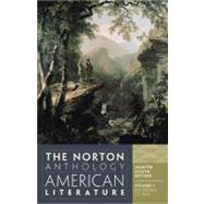 The Norton Anthology of American Literature, Vol. 1 (Shorter Eighth Edition) by Baym, Nina; Levine, Robert S; Franklin, Wayne; Gura, Philip F; Klinkowitz, Jerome; Krupat, Arnold; Loeffelholz, Mary; Reesman, Jeanne Campbell; Wallace, Patricia B, 9780393918861