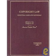 Copyright Law by Yen, Alfred C., 9780314168863