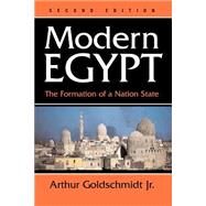 Modern Egypt: The Formation Of A Nation-state by Goldschmidt Jr,Arthur, 9780813338866