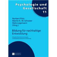 Bildung Fr Nachhaltige Entwicklung by Ptz, Norbert; Schweer, Martin K. W.; Logemann, Niels, 9783631638866