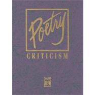Poetry Criticism by Lee, Michelle, 9780787698867