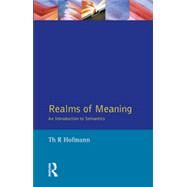 Realms of Meaning by Leech dec'd; Geoffrey, 9780582028869