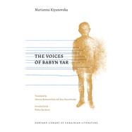 The Voices of Babyn Yar by Marianna Kiyanovska, 9780674268869