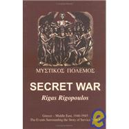 Secret War by Rigopolous, Rigas, 9781563118869