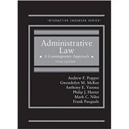 Administrative Law by Popper, Andrew F.; McKee, Gwendolyn M.; Varona, Anthony E.; Harter, Philip J.; Niles, Mark C.; Pasquale, Frank, 9781634598873