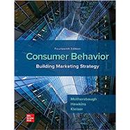 Consumer Behavior: Building Marketing Strategy 15e Connect (WESTMORELAND) by Mothersbaugh, 9781265748876