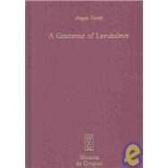 A Grammar of Lavukaleve by Terrill, Angela, 9783110178876