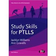 Study Skills for PTLLS by Jacklyn Williams, 9780857258878