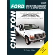 Chilton's Ford Super Duty Pick-ups/ Excursion, 1999-10 Repair Manual by Warren, Larry, 9781563928888