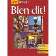 Bien Dit: French 1 by Demado, John; Champeny, Severine; Ponterio, Marie; Ponterio, Robert, 9780030398889