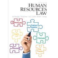 Human Resources Law by Remington, John; Heiser, Richard T.; Smythe, Cyrus; Sovereign, Kenneth, 9780132568890
