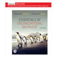 Essentials of Organizational Behavior [RENTAL EDITION] by Robbins, Stephen P., 9780135468890