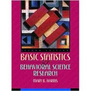 Basic Statistics for Behavioral Science Research by Harris, Mary B., 9780205268894