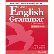 Basic English Grammar Student Book with Answer Key, International Version by Azar, Betty S; Hagen, Stacy A., 9780133818895