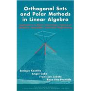 Orthogonal Sets and Polar Methods in Linear Algebra Applications to Matrix Calculations, Systems of Equations, Inequalities, and Linear Programming by Castillo, Enrique; Cobo, Angel; Jubete, Francisco; Pruneda, Rosa Eva, 9780471328896