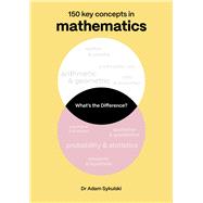What's the difference? Mathematics 150 key concepts in mathematics by Sykulski, Adam, 9781836008897