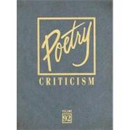 Poetry Criticism by Lee, Michelle, 9780787698898