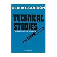 O4968 - Technical Studies for Bass Clef Instruments (cat # 04968) by Clarke, Herbert L, 9780825828898