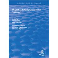 Project and Policy Evaluation in Transport by Giorgi,Liana, 9781138728899
