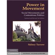 Power in Movement: Social Movements and Contentious Politics by Sidney G. Tarrow, 9780521198905