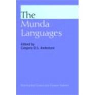 The Munda Languages by Anderson,Gregory D.S., 9780415328906
