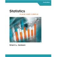 Statistics Plain and Simple by Jackson, Sherri, 9781305638907