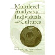 Multilevel Analysis of Individuals and Cultures by van de Vijver; Fons J.R., 9780805858914