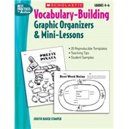 Vocabulary-Building Graphic Organizers & Mini-Lessons by Stamper, Judith Bauer, 9780439548915