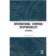 International criminal Responsibility by Quirico, Ottavio, 9781138098916