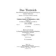 Acarina by Thor, Sig; Wermuth, Heinz; Mertens, Robert; Schulze, Franz Eilhard; Hesse, Richard, 9783111068916