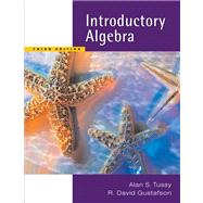 Introductory Algebra, Updated Media Edition (with CD-ROM and MathNOW, Enhanced iLrn Math Tutorial, Student Resoure Center Printed Access Card) by Tussy, Alan S.; Gustafson, R. David, 9780495188919