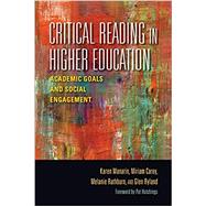 Critical Reading in Higher Education by Manarin, Karen; Carey, Miriam; Rathburn, Melanie; Ryland, Glen; Hutchings, Pat, 9780253018922