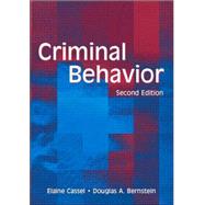 Criminal Behavior by Cassel, Elaine; Bernstein, Douglas A., 9780805848922