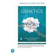 Concepts of Genetics, Books a la Carte Edition by Klug, William S.; Cummings, Michael R.; Spencer, Charlotte A.; Palladino, Michael A.; Killian, Darrell, 9780134818924