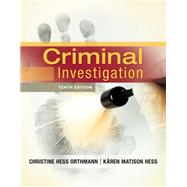 Criminal Investigation by Hess Orthmann, Christine; Hess, Kren M., 9781133018926