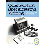 Construction Specifications Writing by Rosen, Harold J., 9780471618928