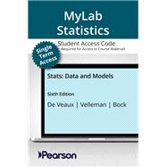 MyLab Stat with Pearson eText (up to 18-weeks) Access Code for Stats by De Veaux, Richard D.; Velleman, Paul F.; Bock, David E., 9780135428931