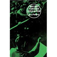 British Further Education by A. J. Peters, 9780080118932