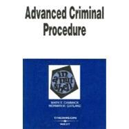 Advanced Criminal Procedure in a Nutshell by Cammack, Mark E., 9780314158932