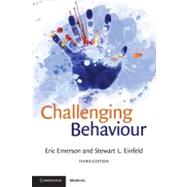 Challenging Behaviour by Eric Emerson , Stewart L. Einfeld, 9780521728935