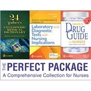 Perfect Package: Vallerand Drug Guide 18e & Van Leeuwen Comp Man Lab & Dx Tests 10e & Tabers Med Dict 24e by Tabers, Van Leeuwen, 9781719648943