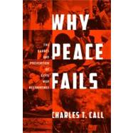 Why Peace Fails : The Causes and Prevention of Civil War Recurrence by Call, Charles T., 9781589018945