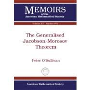 The Generalised Jacobson-morosov Theorem by O'sullivan, Peter, 9780821848951