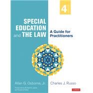 Special Education and the Law by Allan G. Osborne, Jr.; Charles J. Russo, 9781071818954