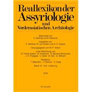 Reallexikon Der Assyriologie Und Vorderasiatischen Archaologie. Bd 14/Lieferung 5/6 by Streck, Michael P.; Ecklin, Sabine; Ebeling, Erich (CRT); Weidner, Ernst; Frantz-szabo, Gabriella (CON), 9783110408959