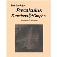 Test Bank for Precalculus by Bernard Kolman, 9780124178960