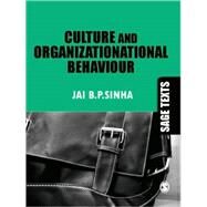 Culture and Organizational Behaviour by Jai B. P. Sinha, 9788178298962