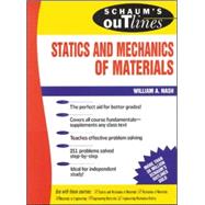 Schaum's Outline Of Statics and Mechanics of Materials by Nash, William, 9780070458963