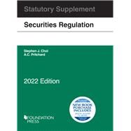 Securities Regulation Statutory Supplement, 2022 Edition(Selected Statutes) by Choi, Stephen J.; Pritchard, A.C., 9781636598970