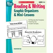 Reading & Writing Graphic Organizers & Mini-Lessons by Zile, Susan Van; Van Zile, Susan, 9780439548977